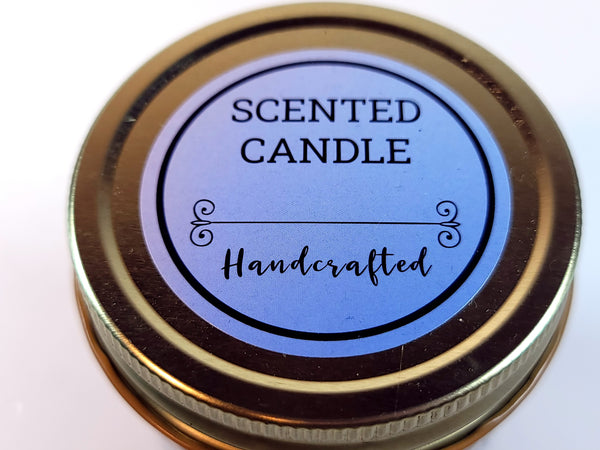 Handcrafted scented Candle - Cuban High Grade Tobacco-Coffee 8oz