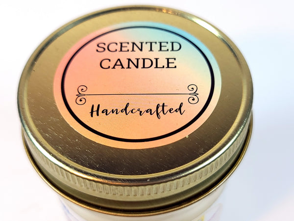 Handcrafted scented Candle - Floral Garden - Ivory 8oz