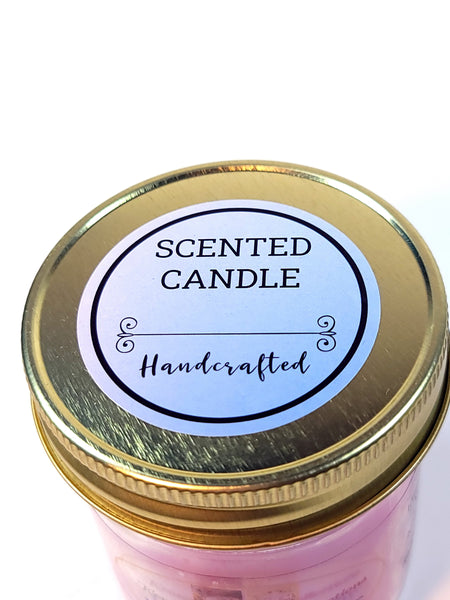 Handcrafted scented Candle - Lovely Lavender - Lavender 8oz