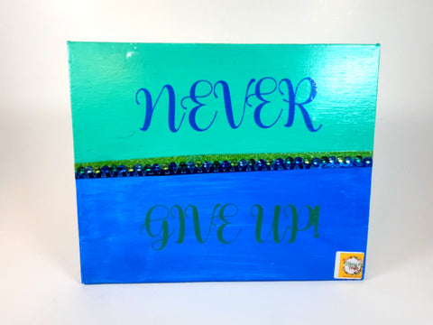 Canvas Wall Art - Never Give Up