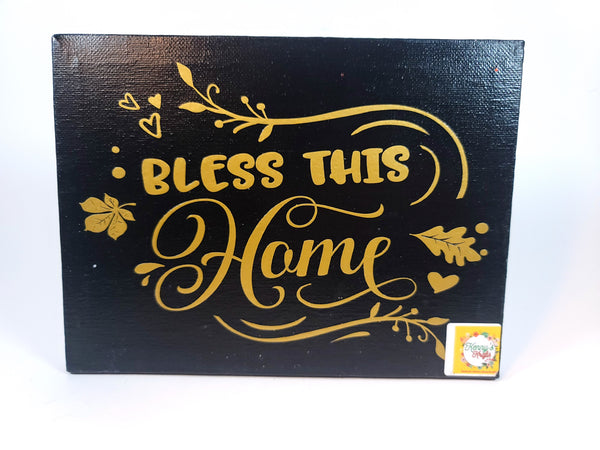 Wall Art - Bless-This-Home