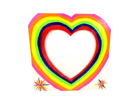 Wall Art - Photo - Heart-Vibrant-Multicolor