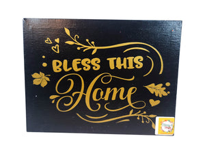 Wall Art - Bless-This-Home