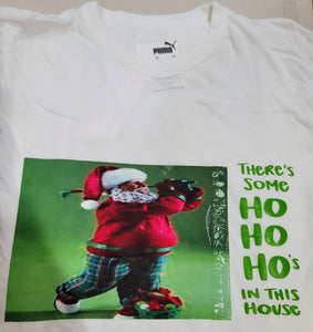 Custom Tshirt - Santa - There's some Ho-ho-ho