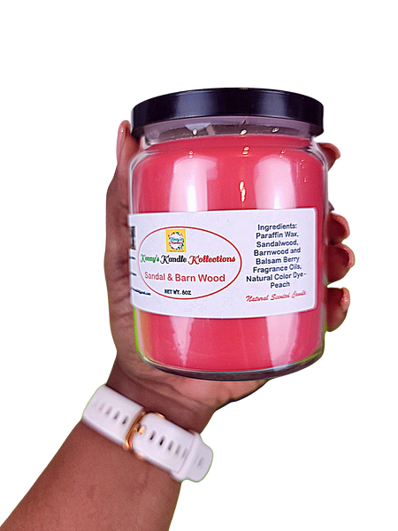 Handcrafted scented Candles - Medium - 8oz