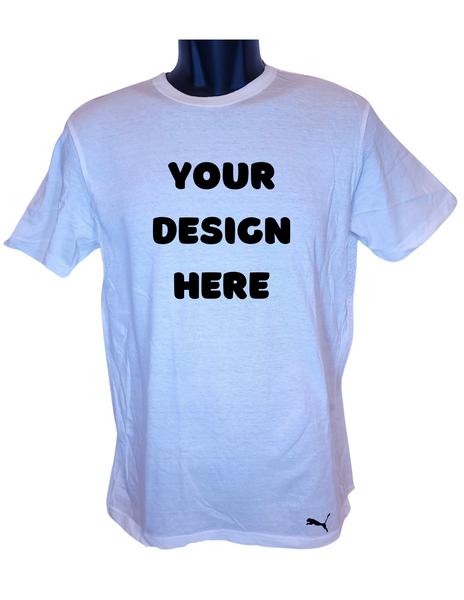 Custom Male Round Neck T-Shirts